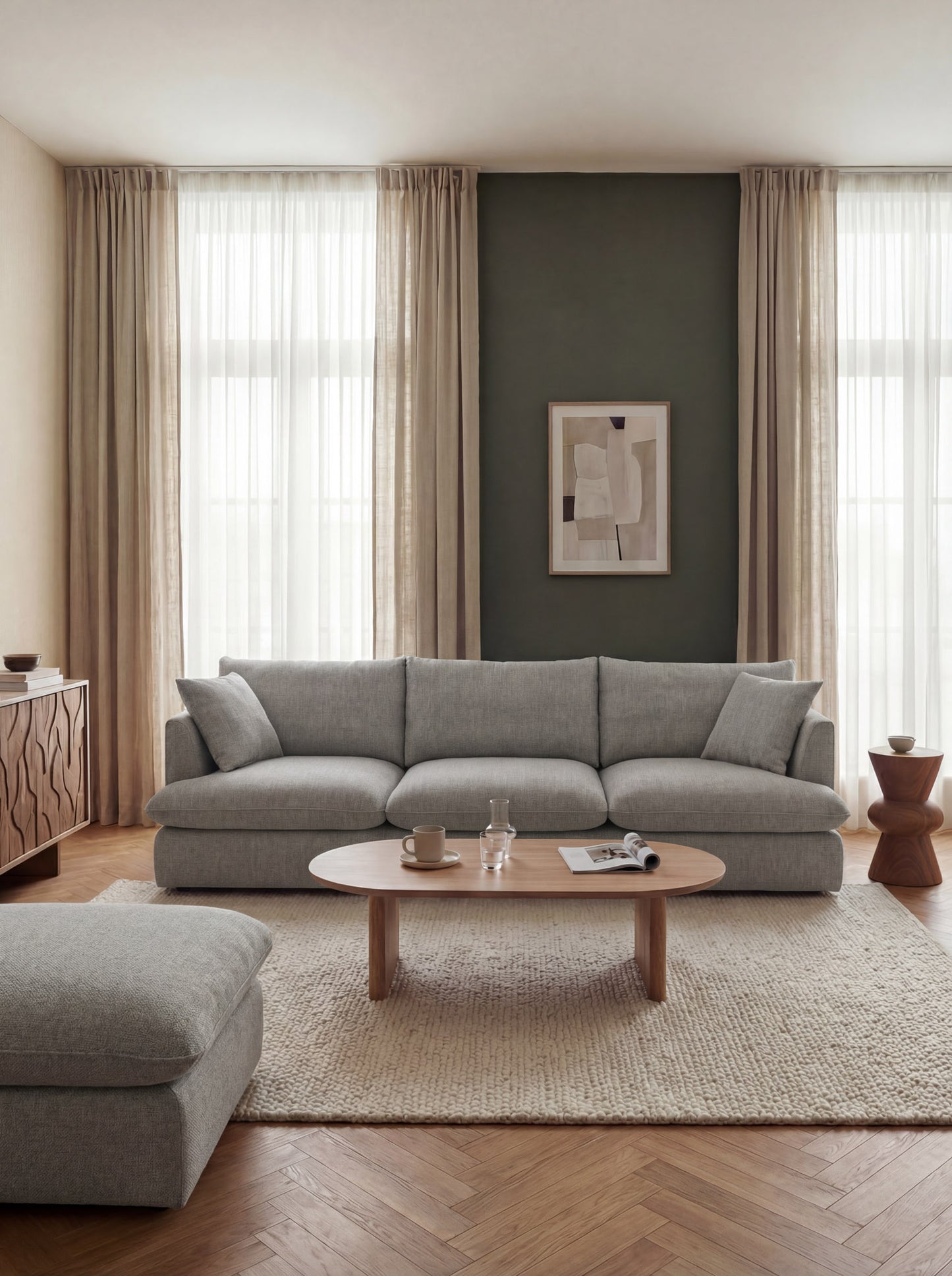 Modular Sofa Kuroda 3-seat