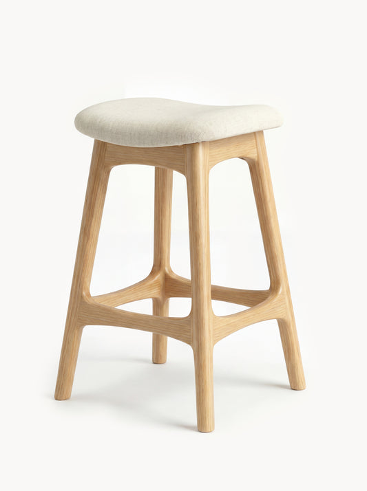 Ashwood Bar Stool Yuki with Seat Cushion