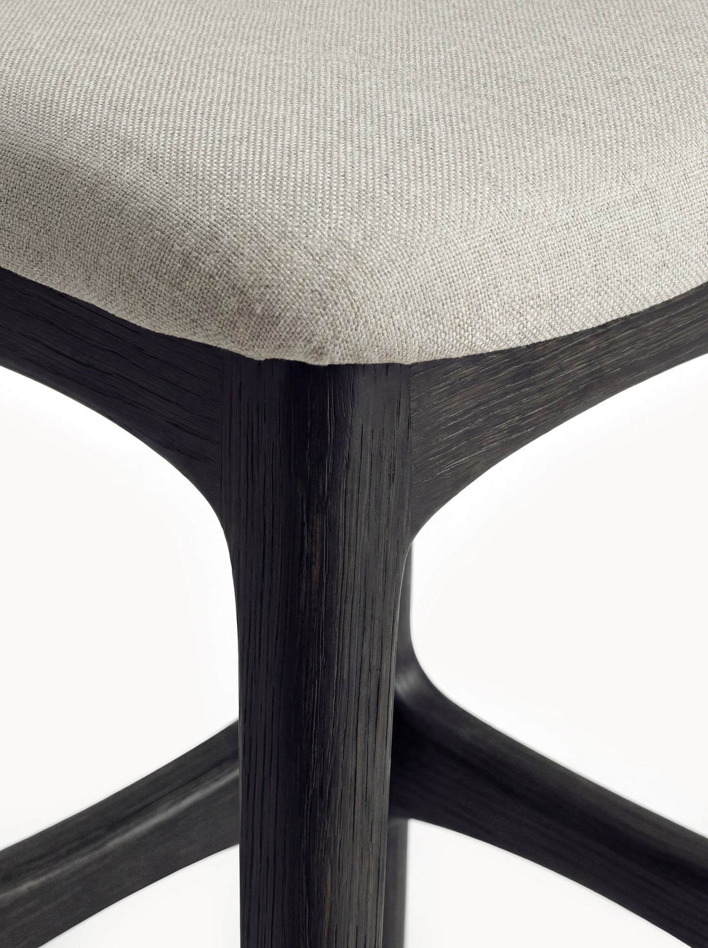 Ashwood Bar Stool Yuki with Seat Cushion