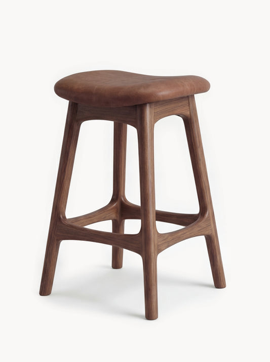 Ashwood Bar Stool Yuki with Seat Cushion