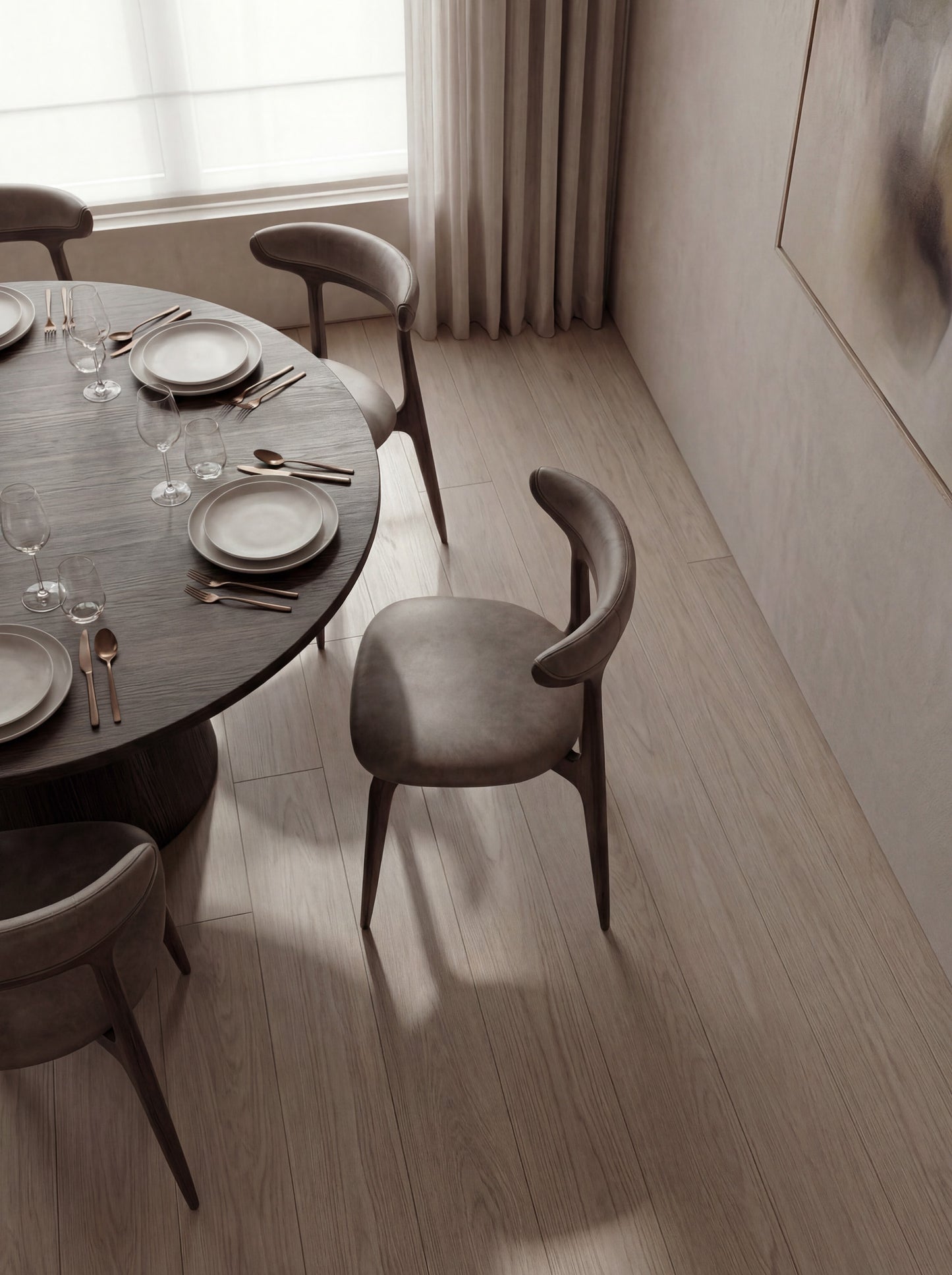 Ashwood Dining Chair Cortina with Seat Cushion