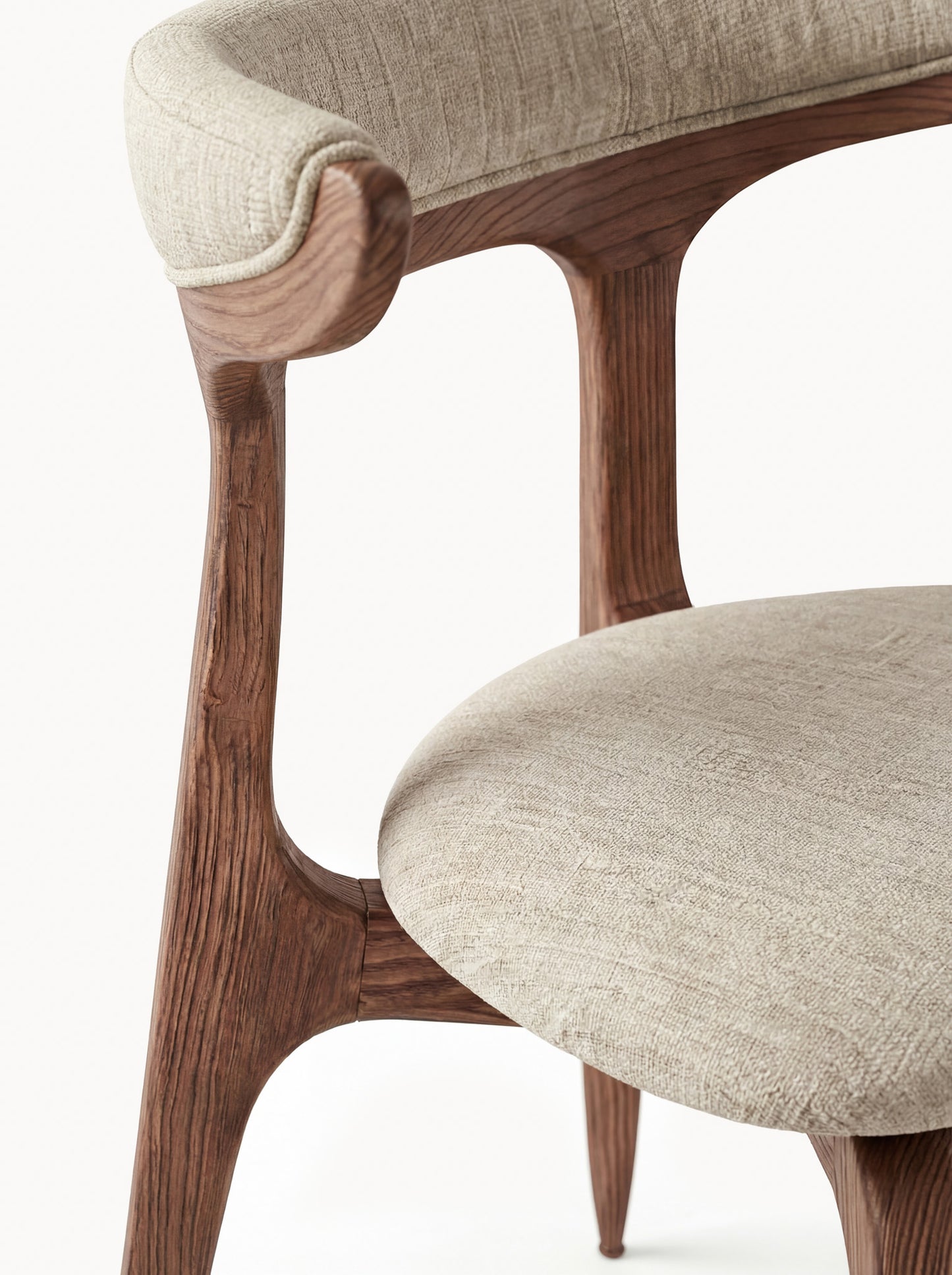 Ashwood Dining Chair Cortina with Seat Cushion