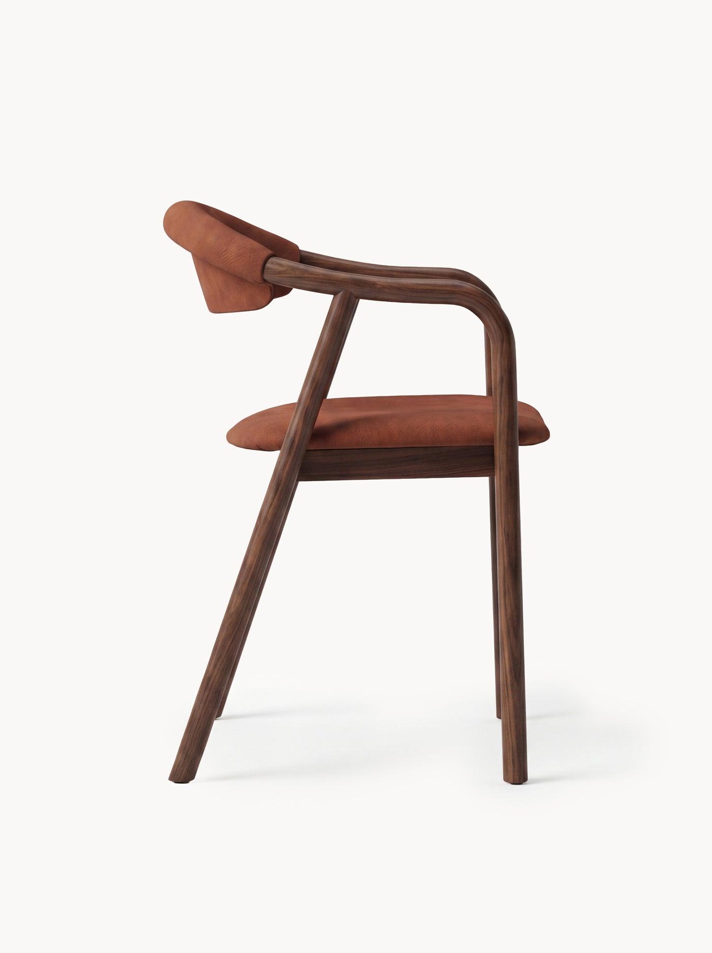 Ashwood Dining Armchair Novaro in Nubuck Leather