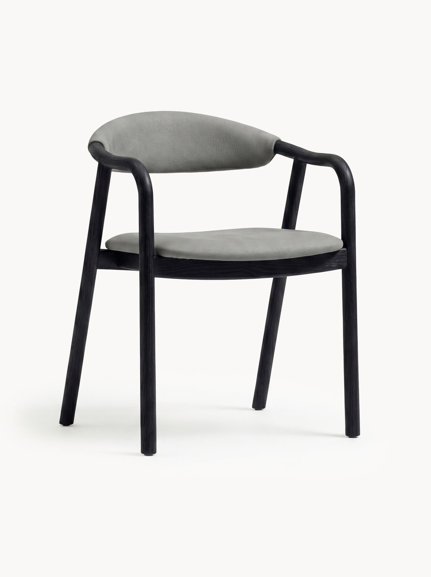 Ashwood Dining Armchair Novaro in Nubuck Leather