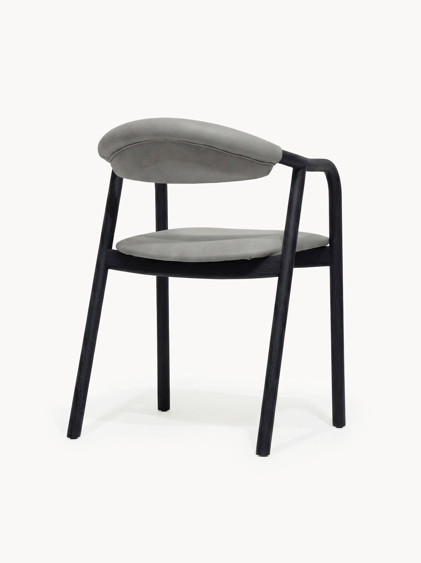 Ashwood Dining Armchair Novaro in Nubuck Leather