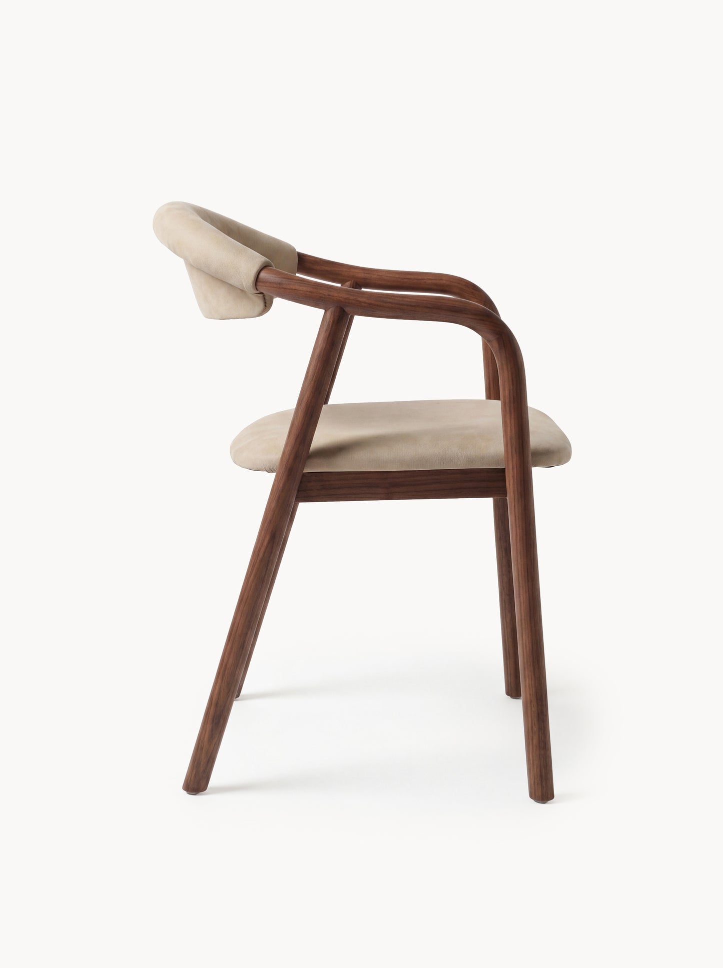 Ashwood Dining Armchair Novaro in Nubuck Leather