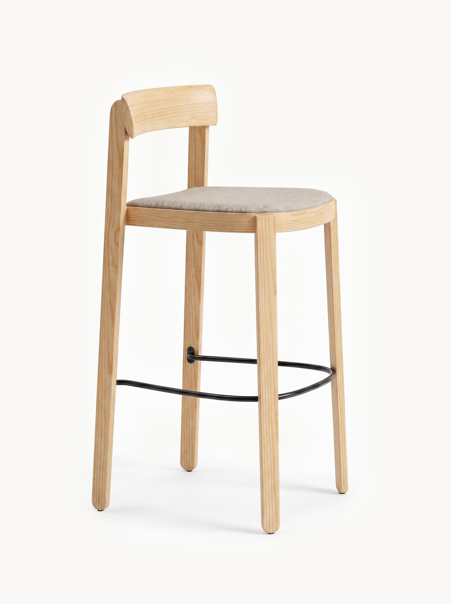Ashwood Bar Stool Kairo with Seat Cushion