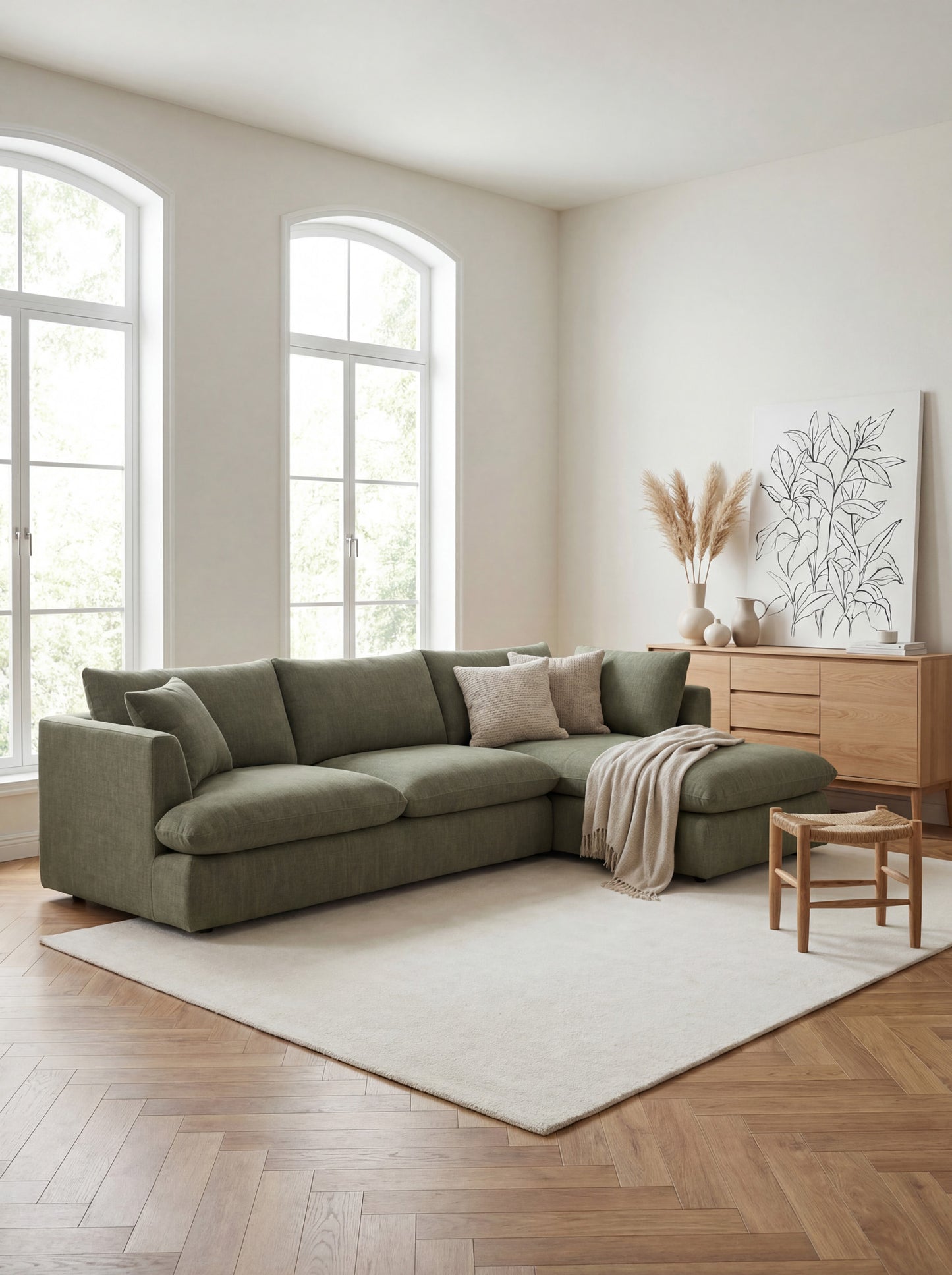 Modular Sofa Kuroda 3-Seat Lounge