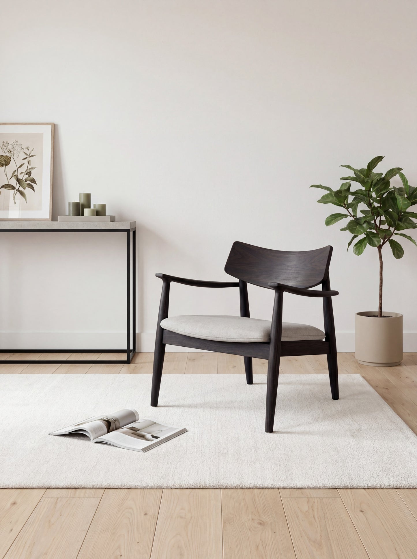 Ashwood Lounge Chair Konza