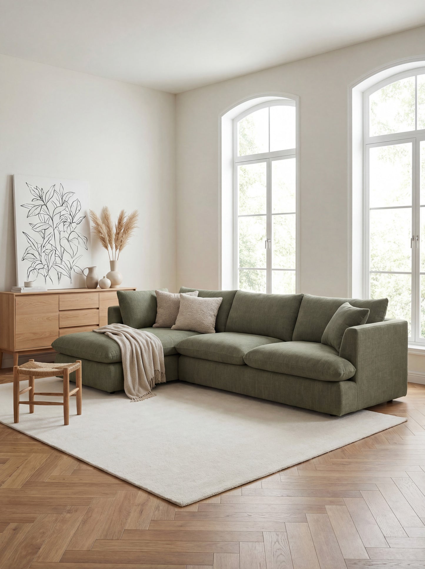 Modular Sofa Kuroda 3-Seat Lounge