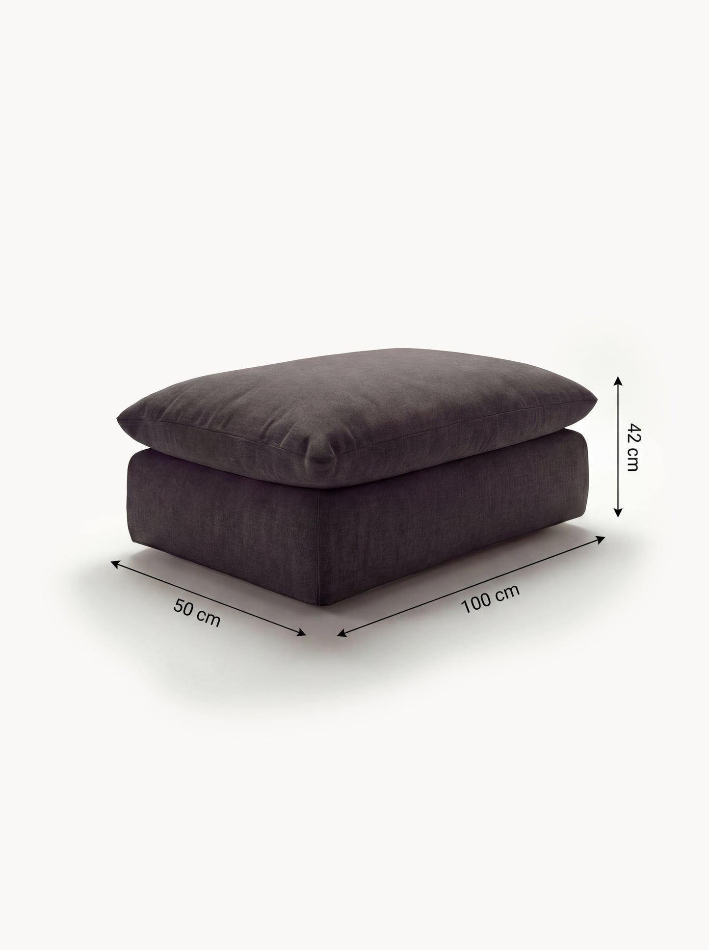 Kuroda Pouf 50 × 100 cm