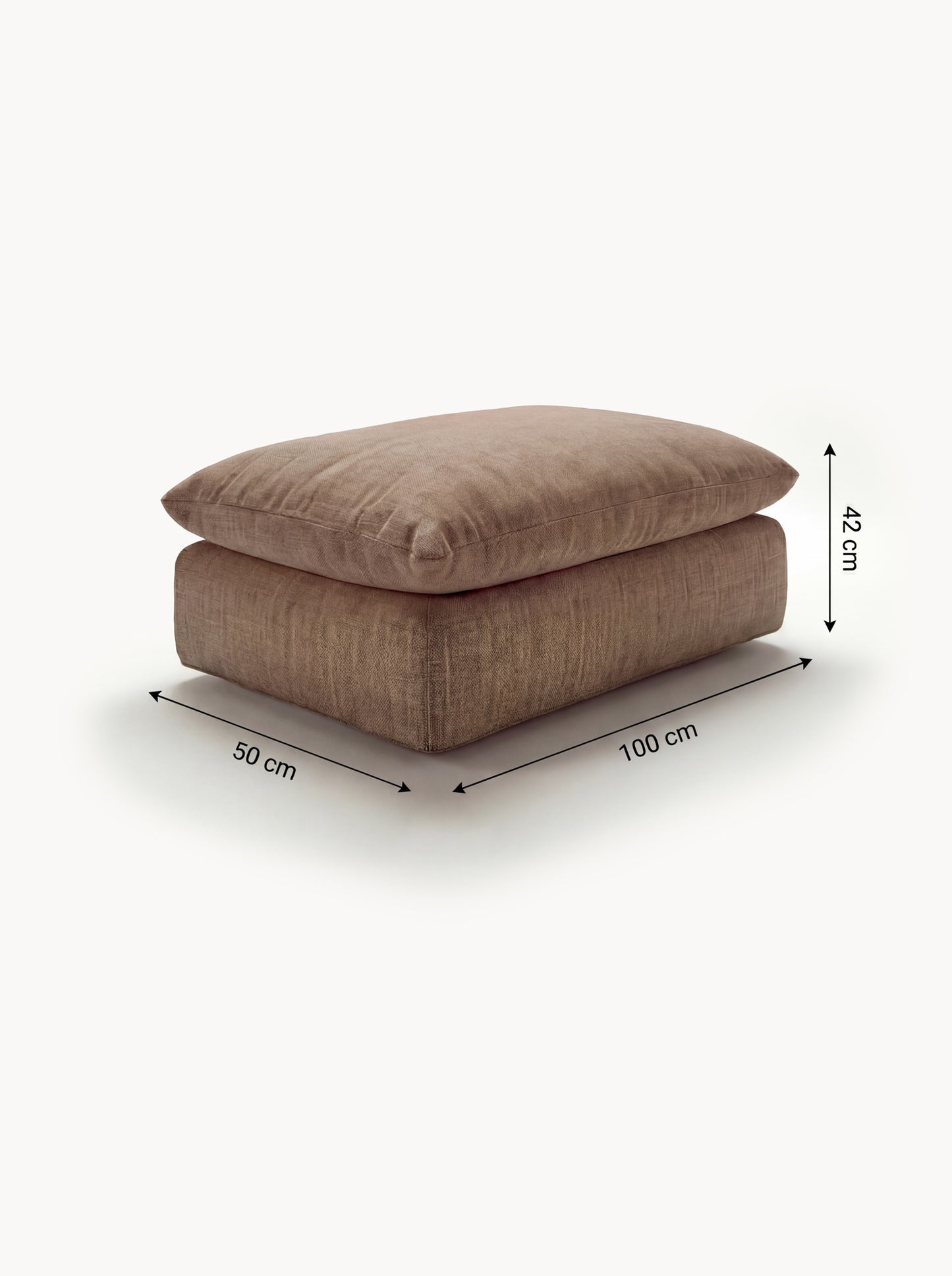 Kuroda Pouf 50 × 100 cm