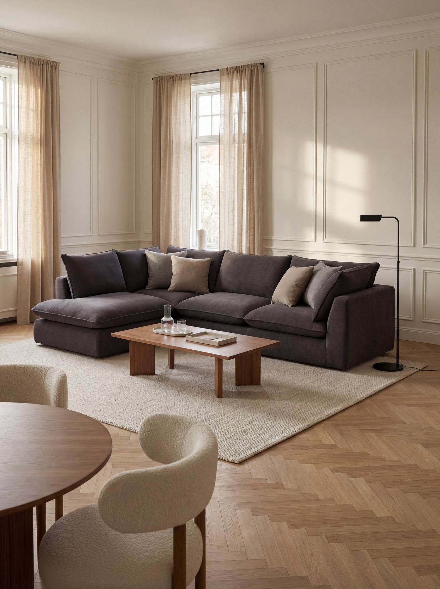 Modular Sofa Kuroda 4-Seat Corner Lounge