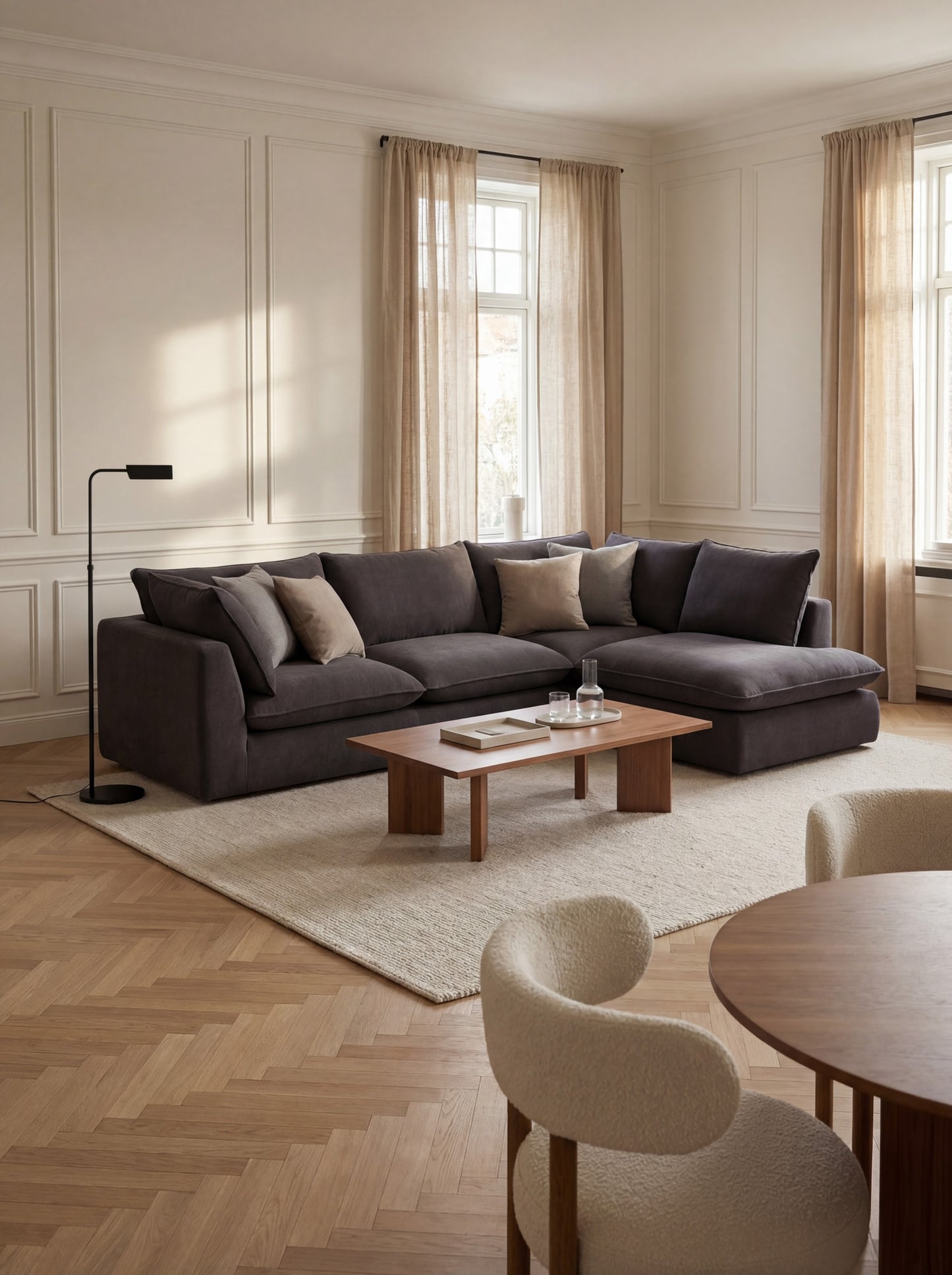 Modular Sofa Kuroda 4-Seat Corner Lounge