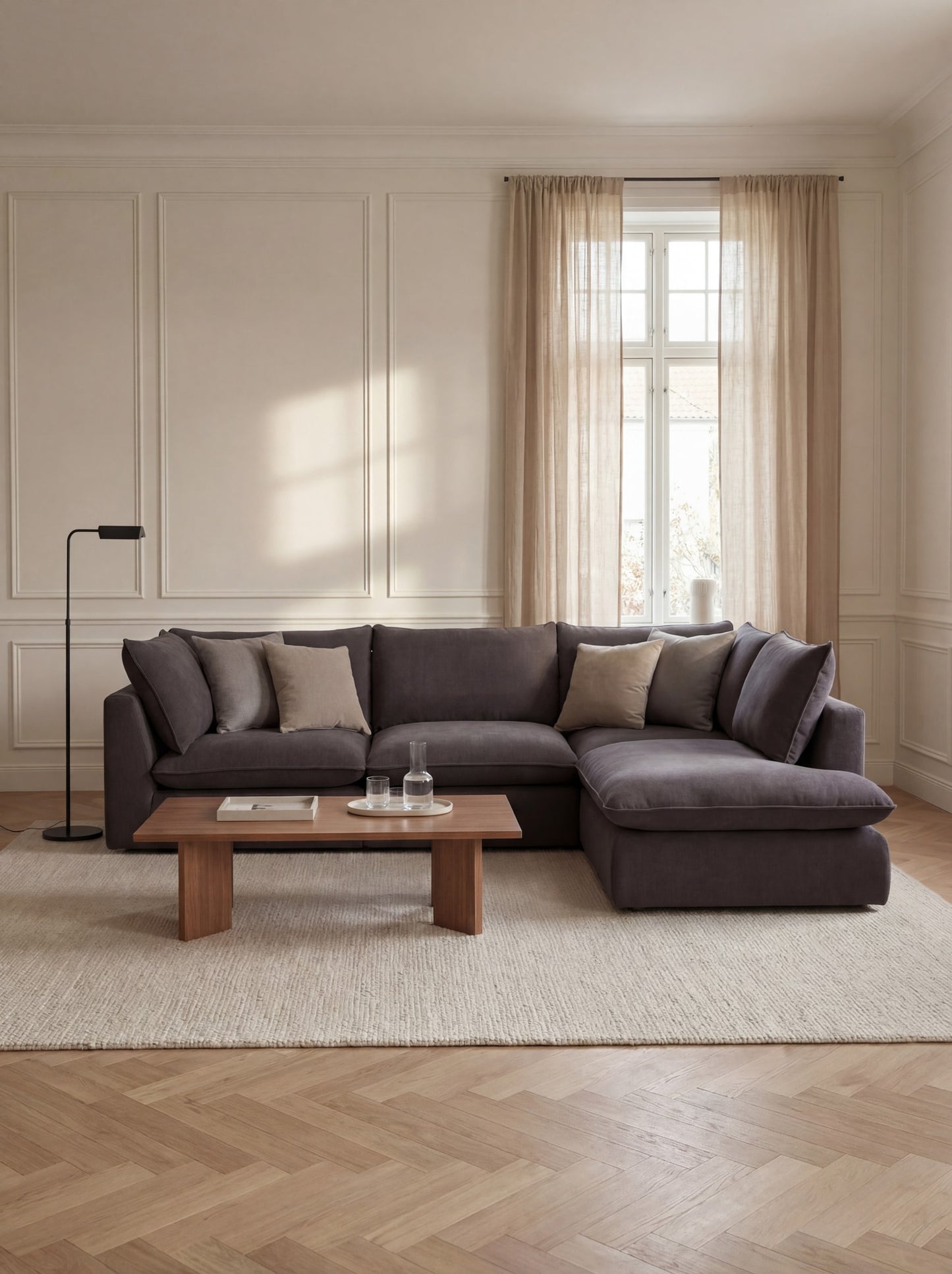 Modular Sofa Kuroda 4-Seat Corner Lounge