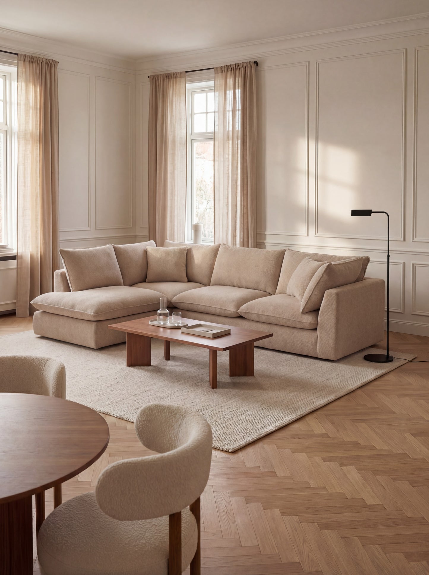 Modular Sofa Kuroda 4-Seat Corner Lounge