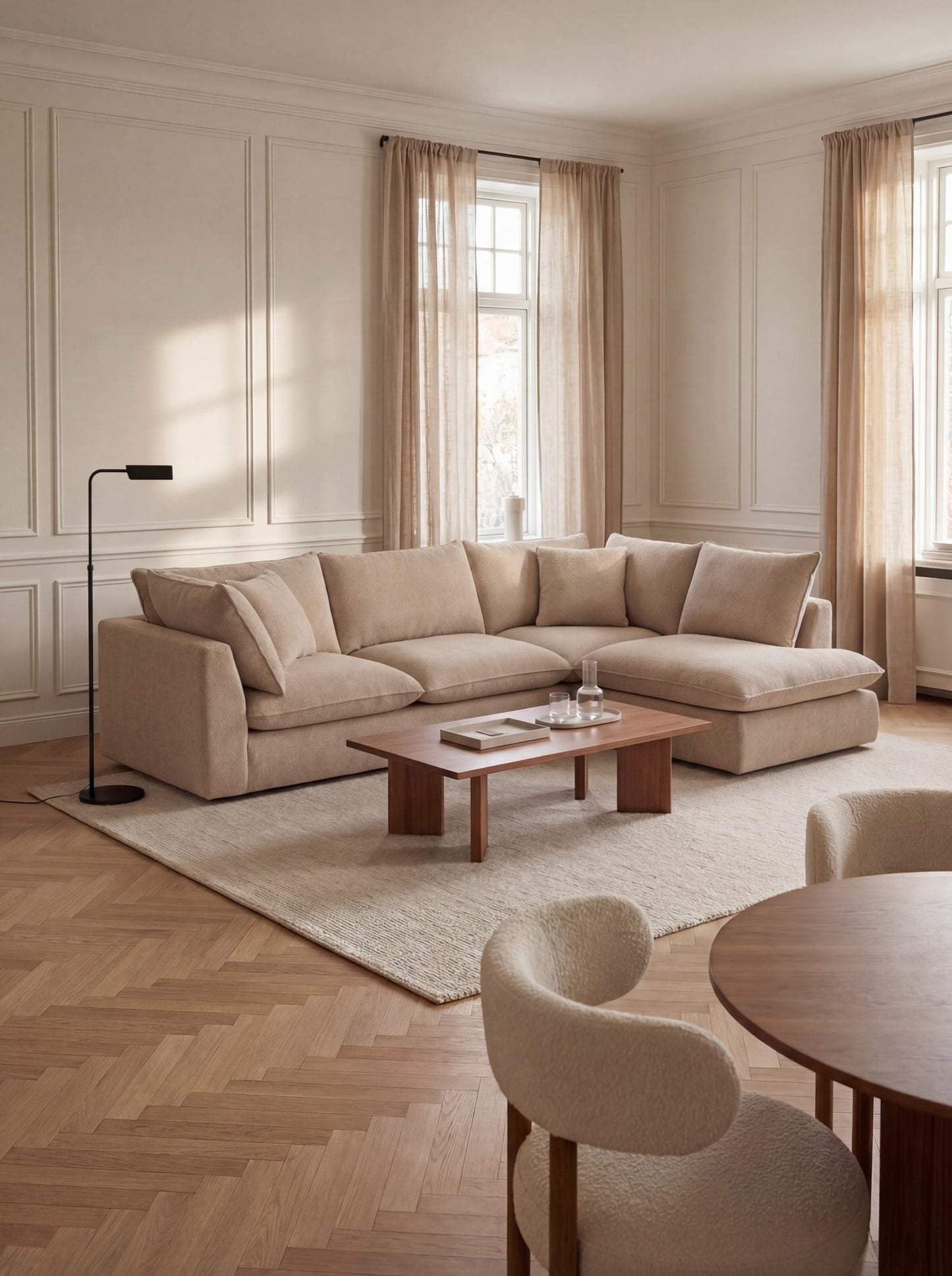 Modular Sofa Kuroda 4-Seat Corner Lounge