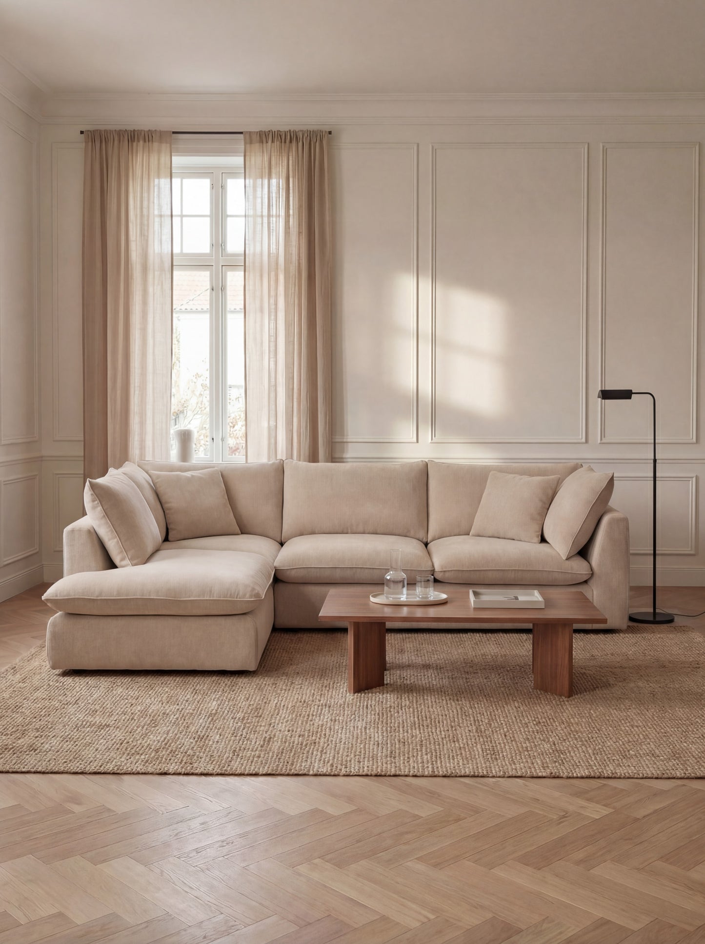Modular Sofa Kuroda 4-Seat Corner Lounge