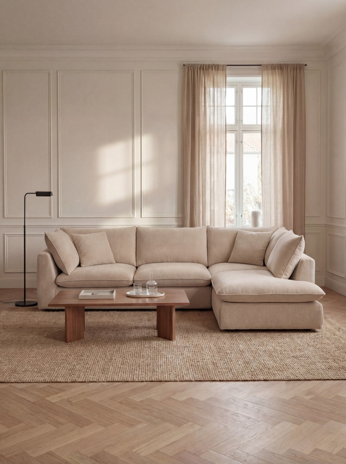 Modular Sofa Kuroda 4-Seat Corner Lounge