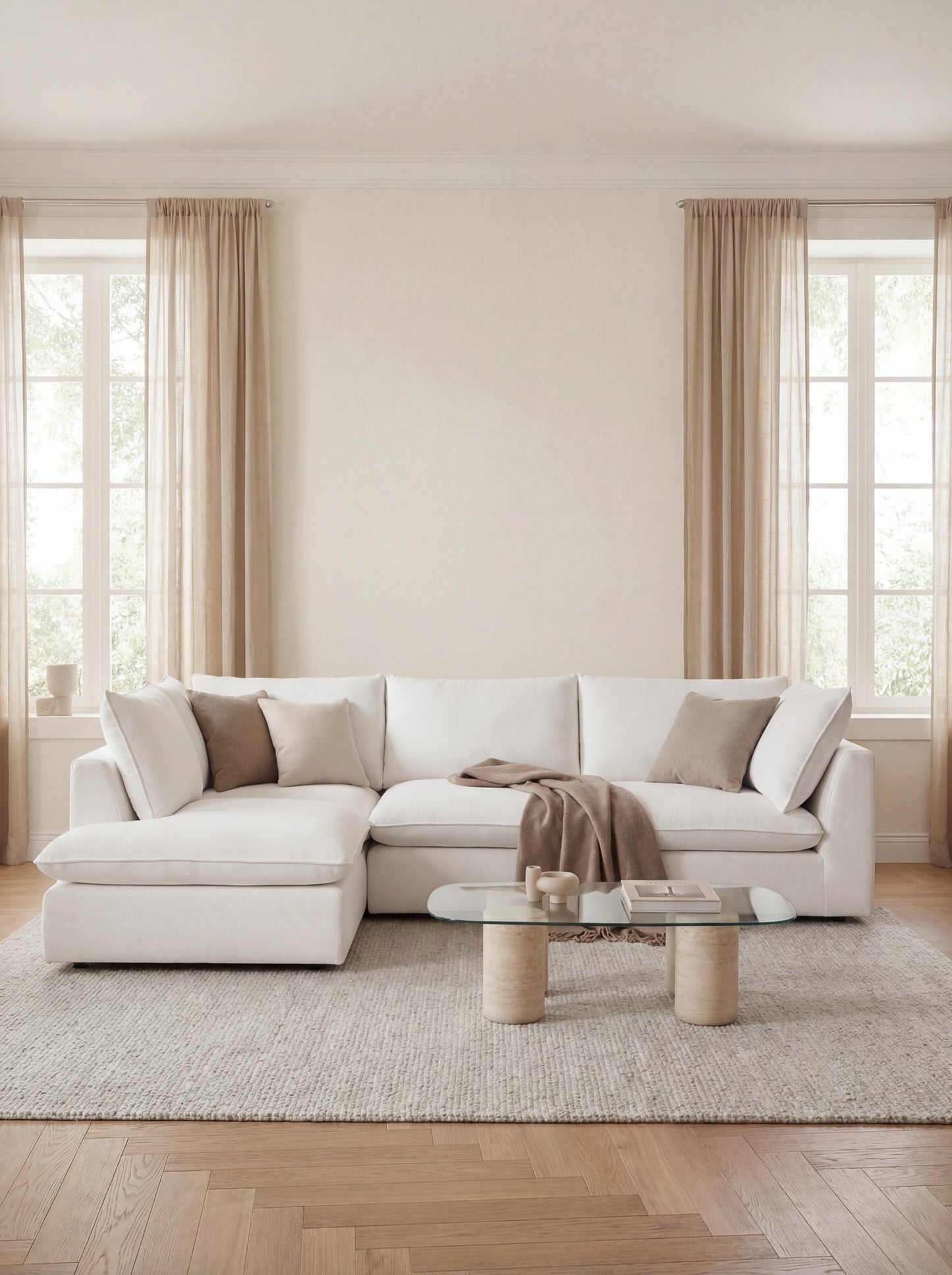 Modular Sofa Kuroda 4-Seat Corner Lounge