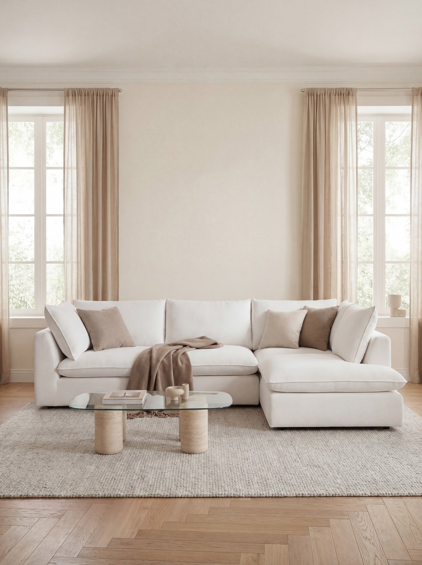 Modular Sofa Kuroda 4-Seat Corner Lounge