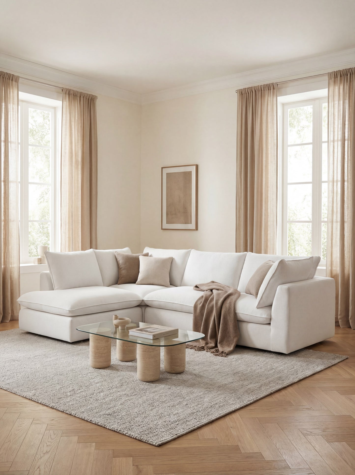 Modular Sofa Kuroda 4-Seat Corner Lounge