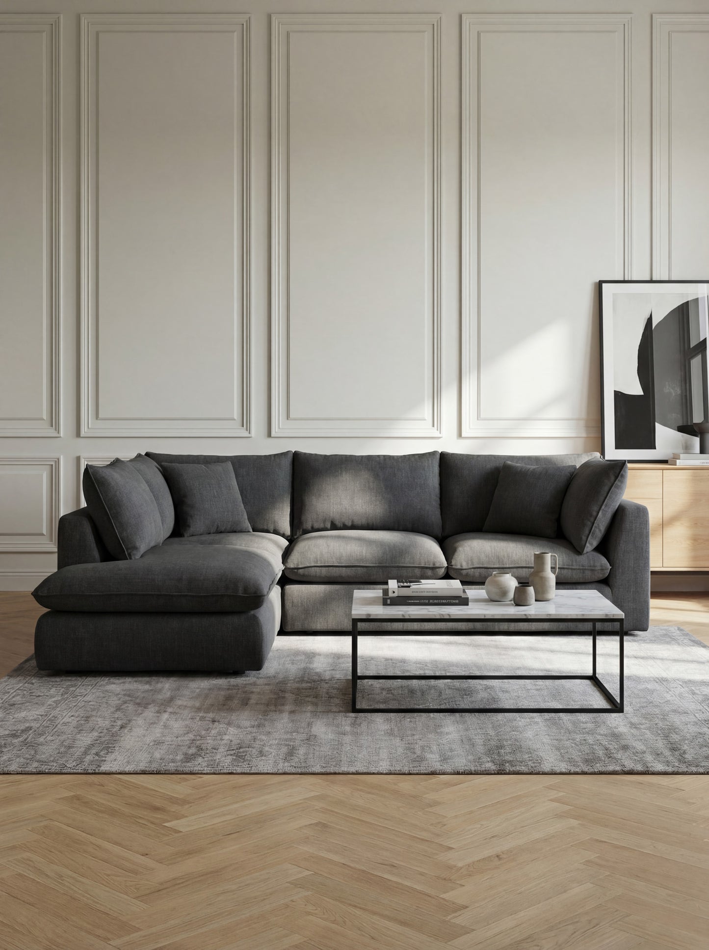 Modular Sofa Kuroda 4-Seat Corner Lounge