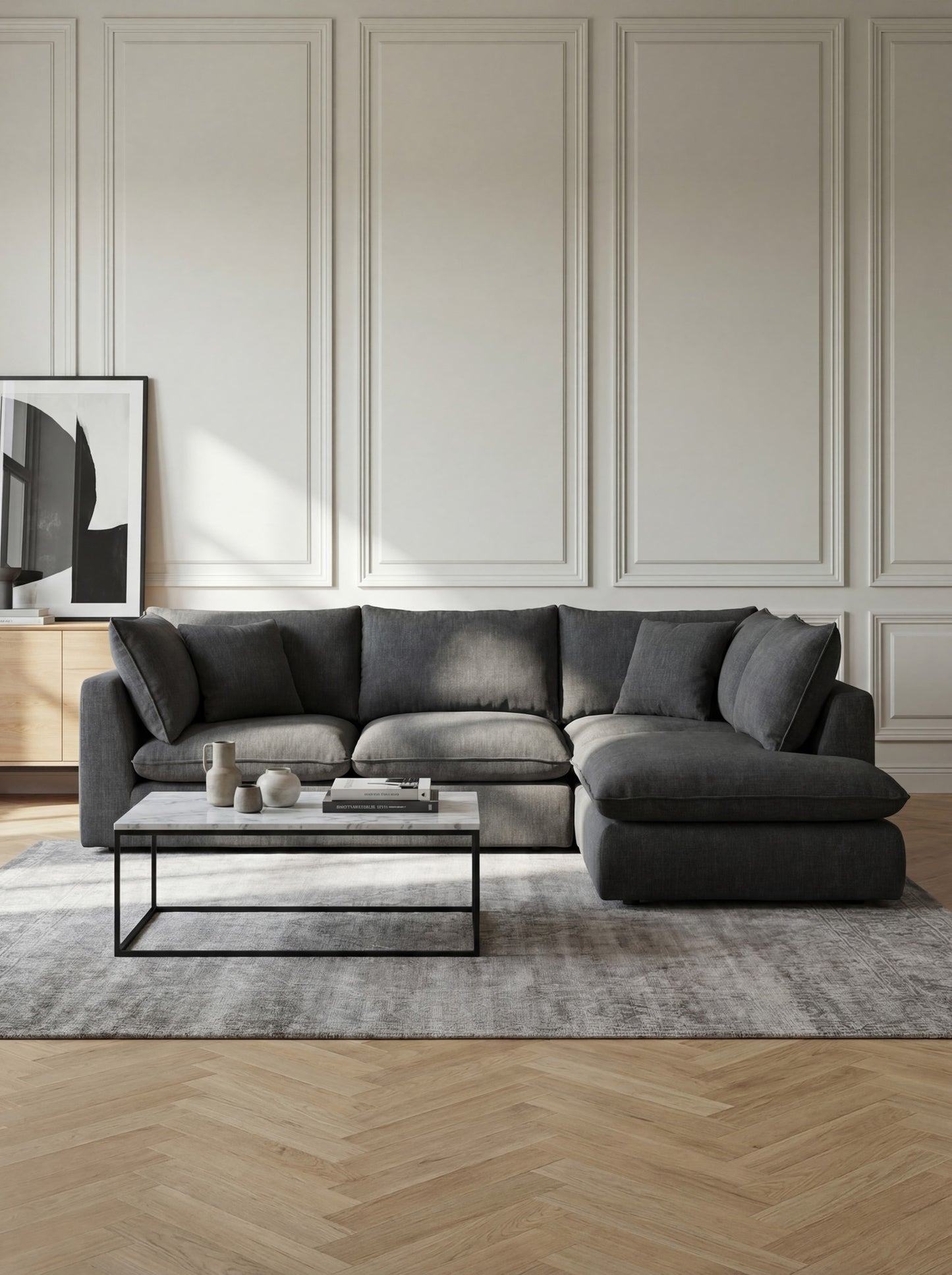 Modular Sofa Kuroda 4-Seat Corner Lounge