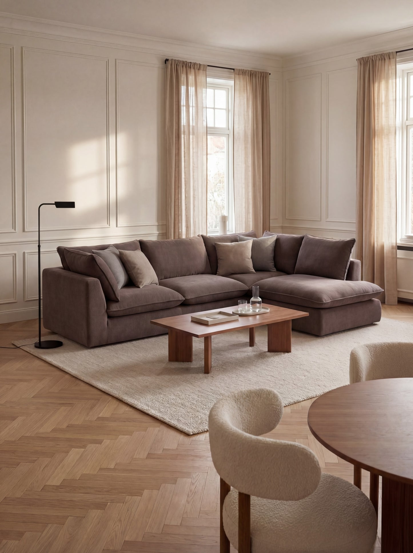 Modular Sofa Kuroda 4-Seat Corner Lounge