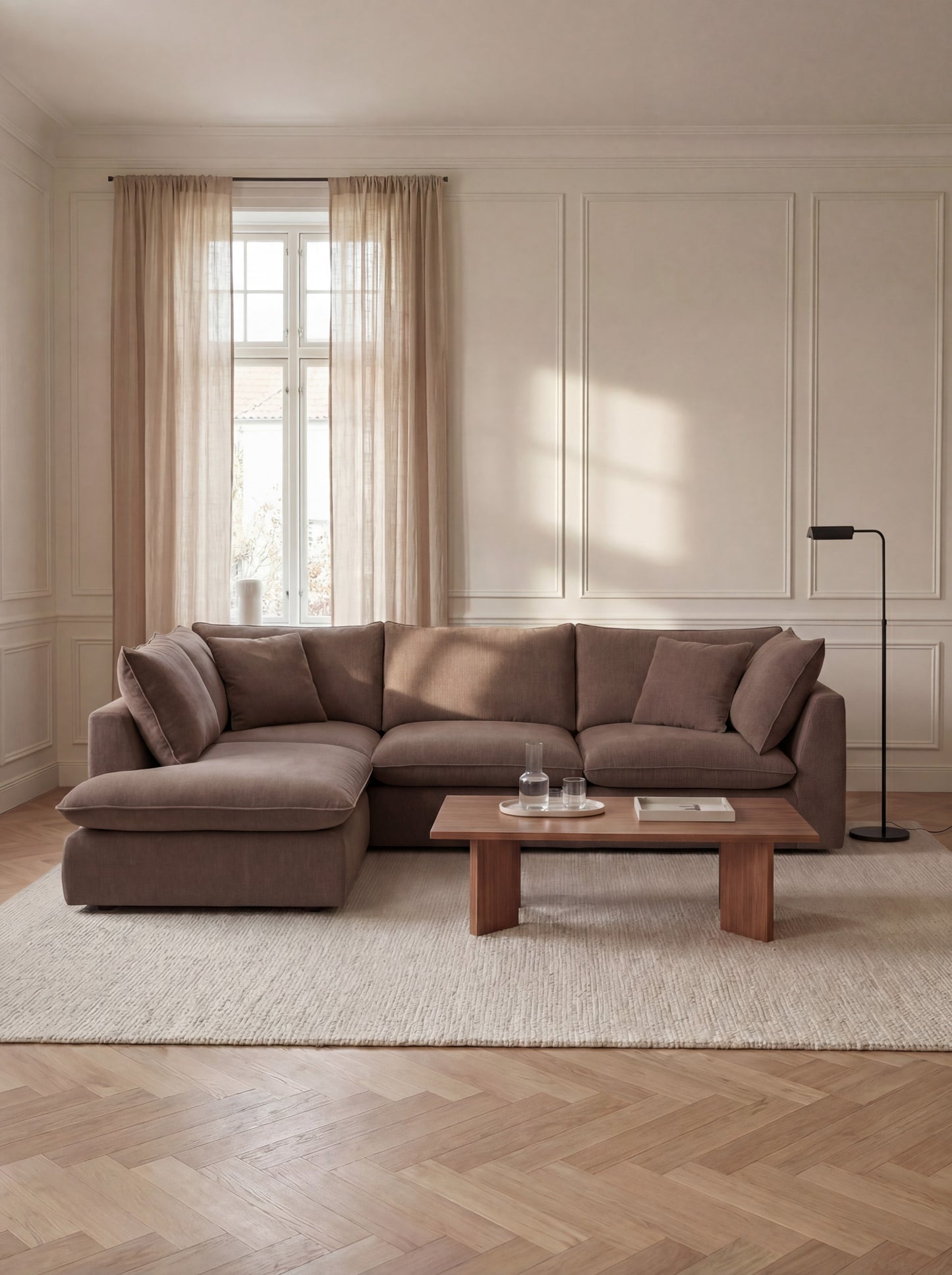 Modular Sofa Kuroda 4-Seat Corner Lounge