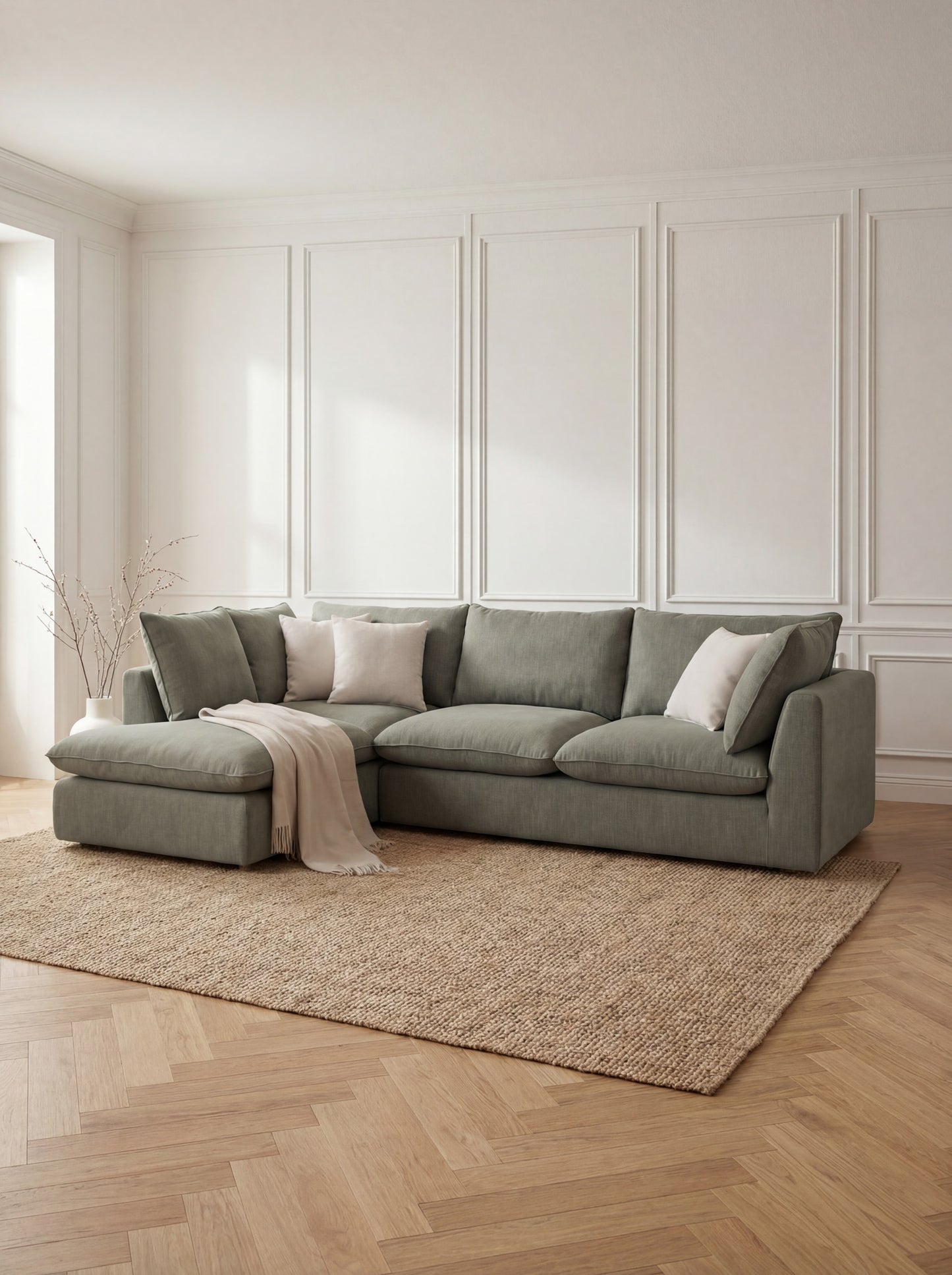 Modular Sofa Kuroda 4-Seat Corner Lounge
