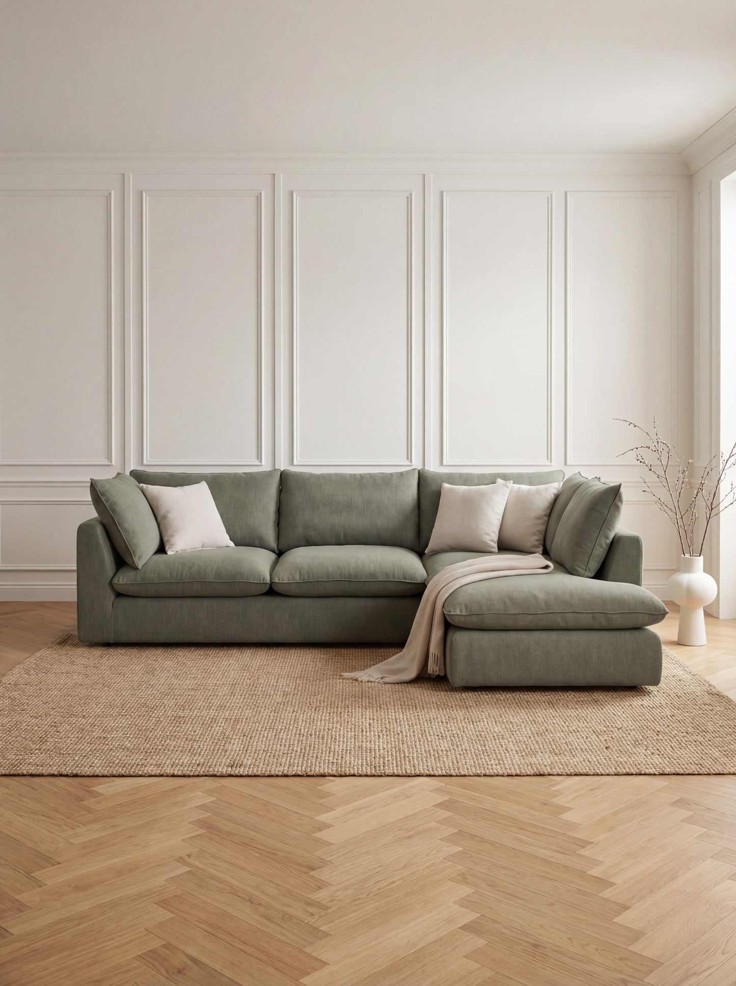 Modular Sofa Kuroda 4-Seat Corner Lounge