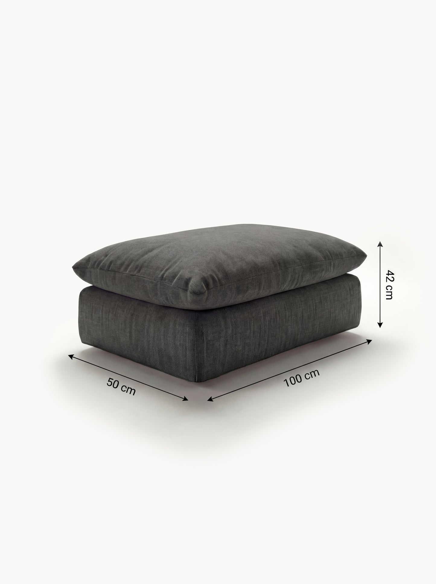 Kuroda Pouf 50 × 100 cm