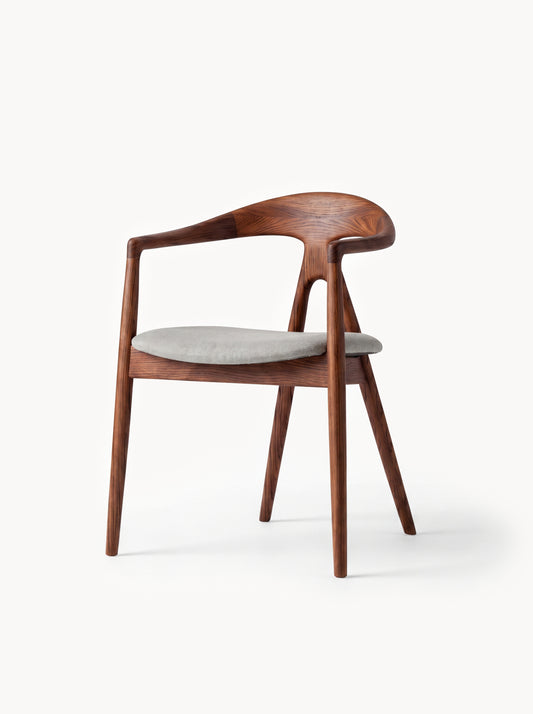 Ashwood Dining Armchair Sakuro with Seat Cushion
