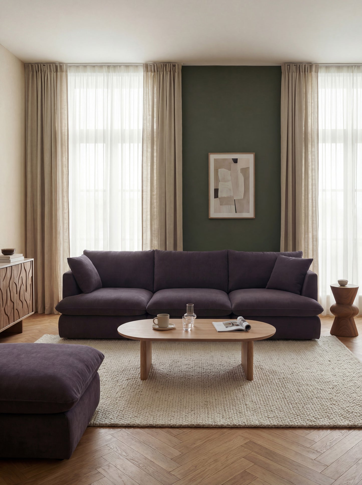 Modular Sofa Kuroda 3-seat