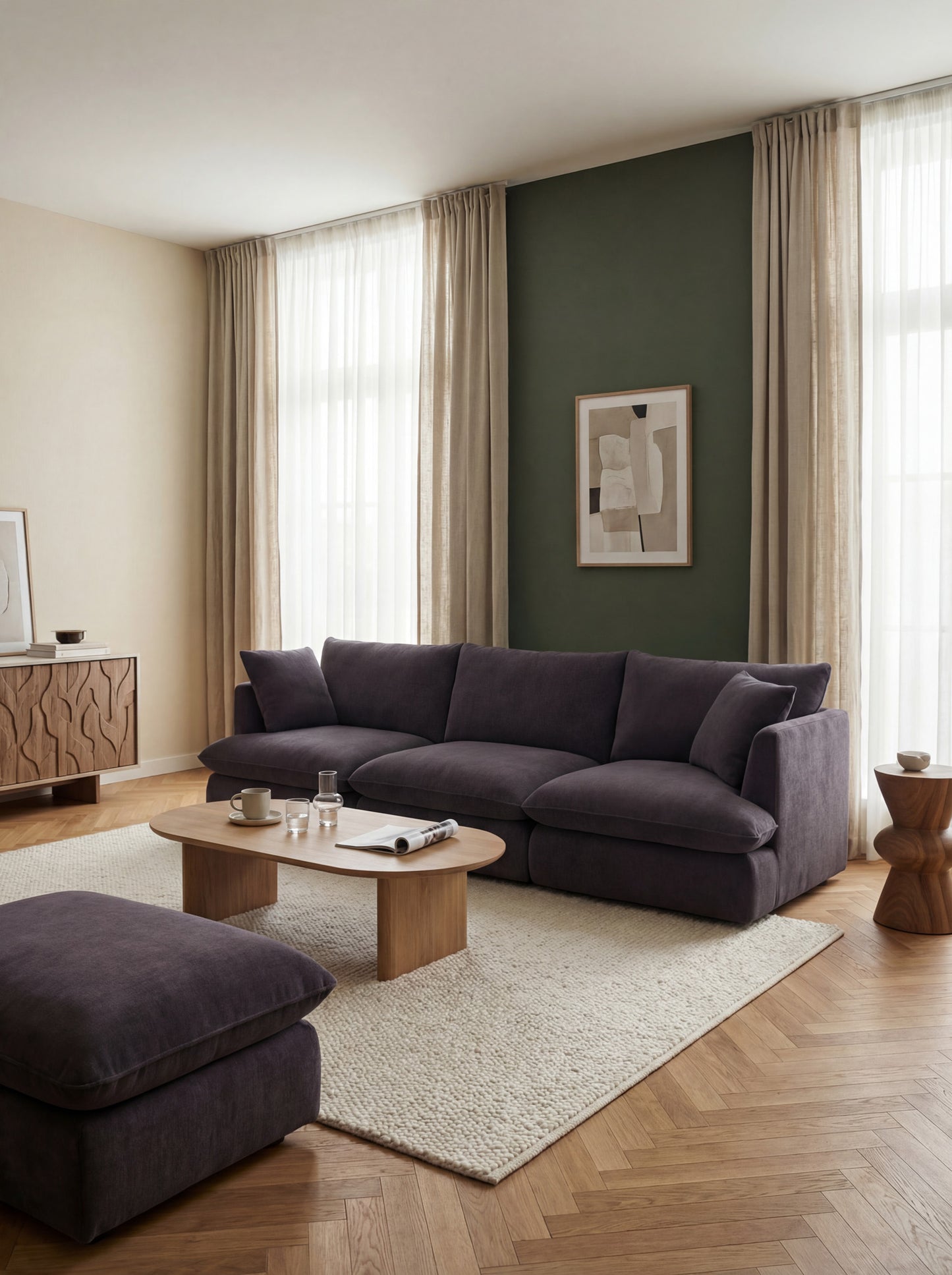 Modular Sofa Kuroda 3-seat