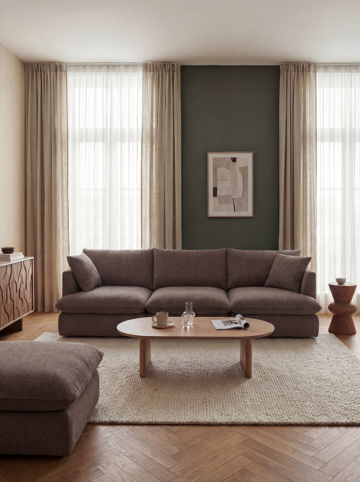 Modular Sofa Kuroda 3-seat