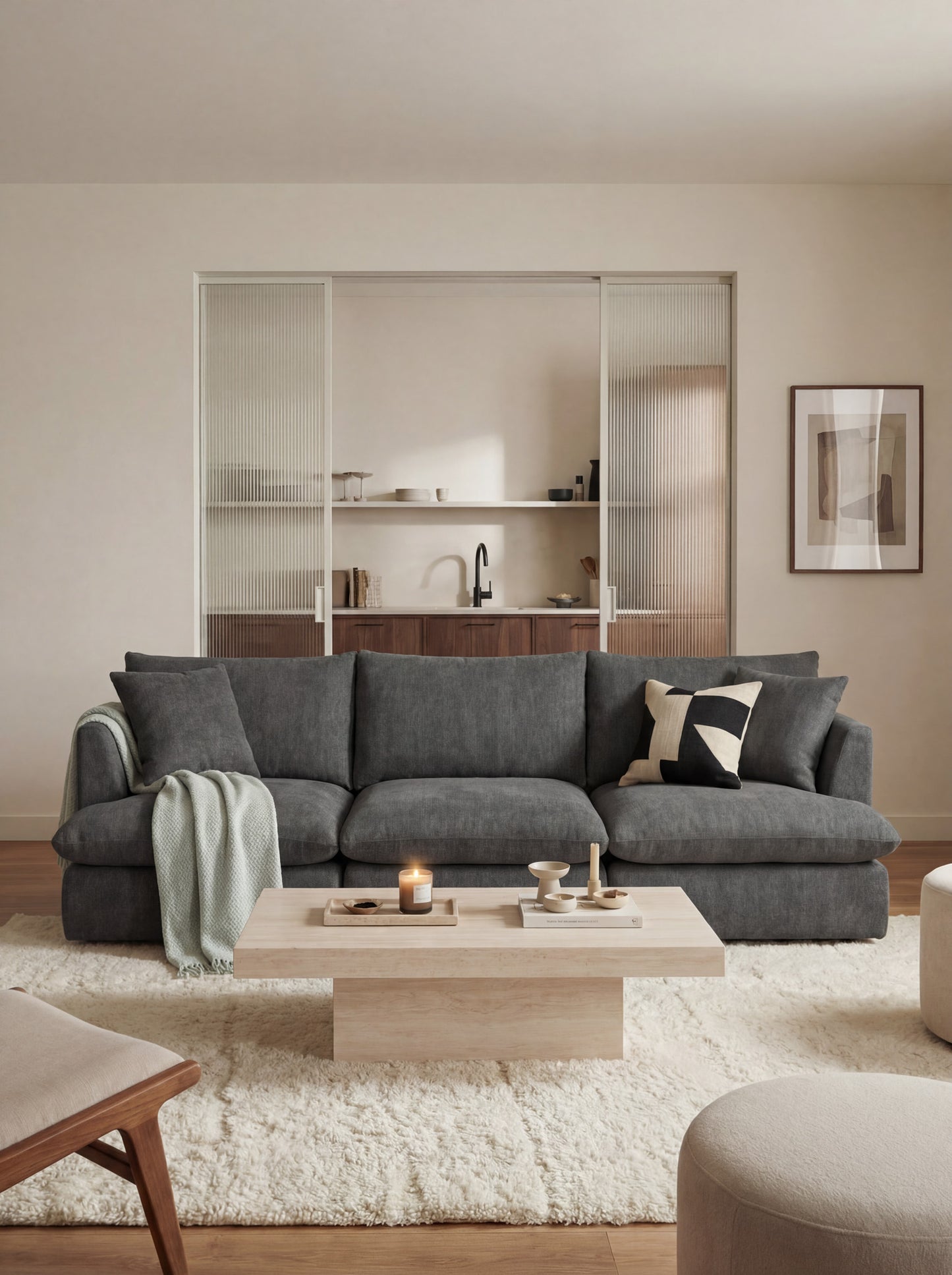 Modular Sofa Kuroda 3-seat