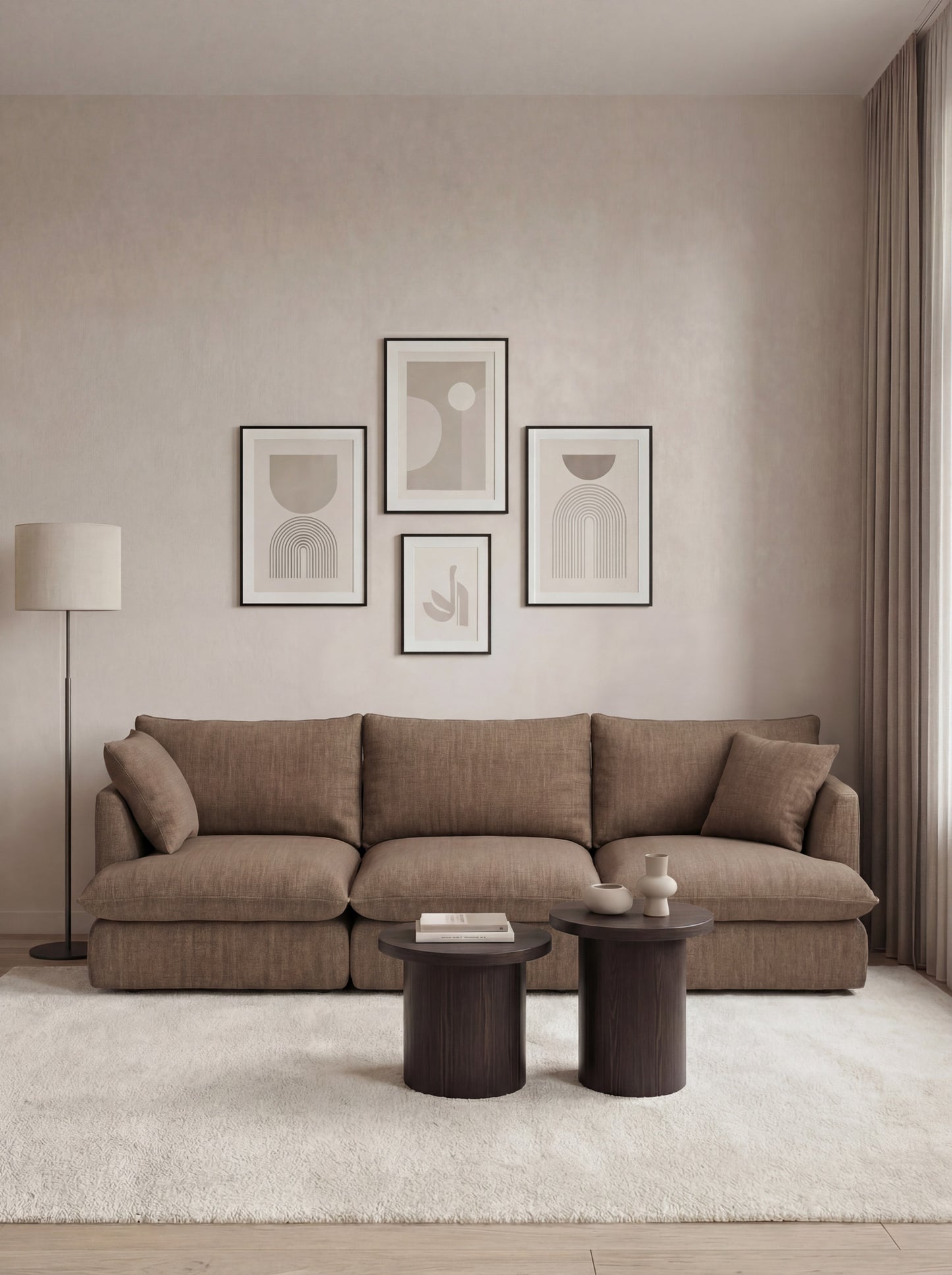 Modular Sofa Kuroda 3-seat
