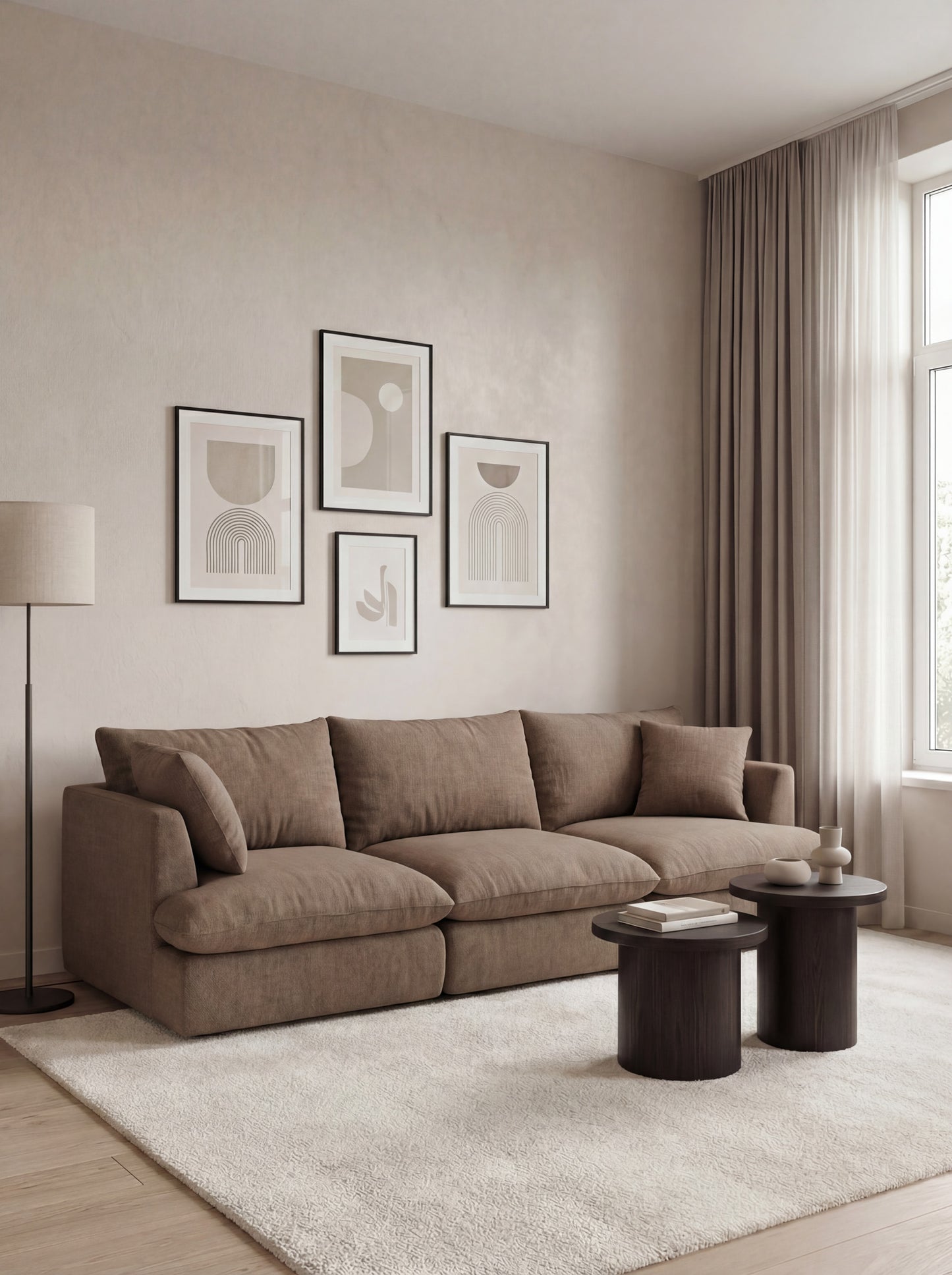 Modular Sofa Kuroda 3-seat
