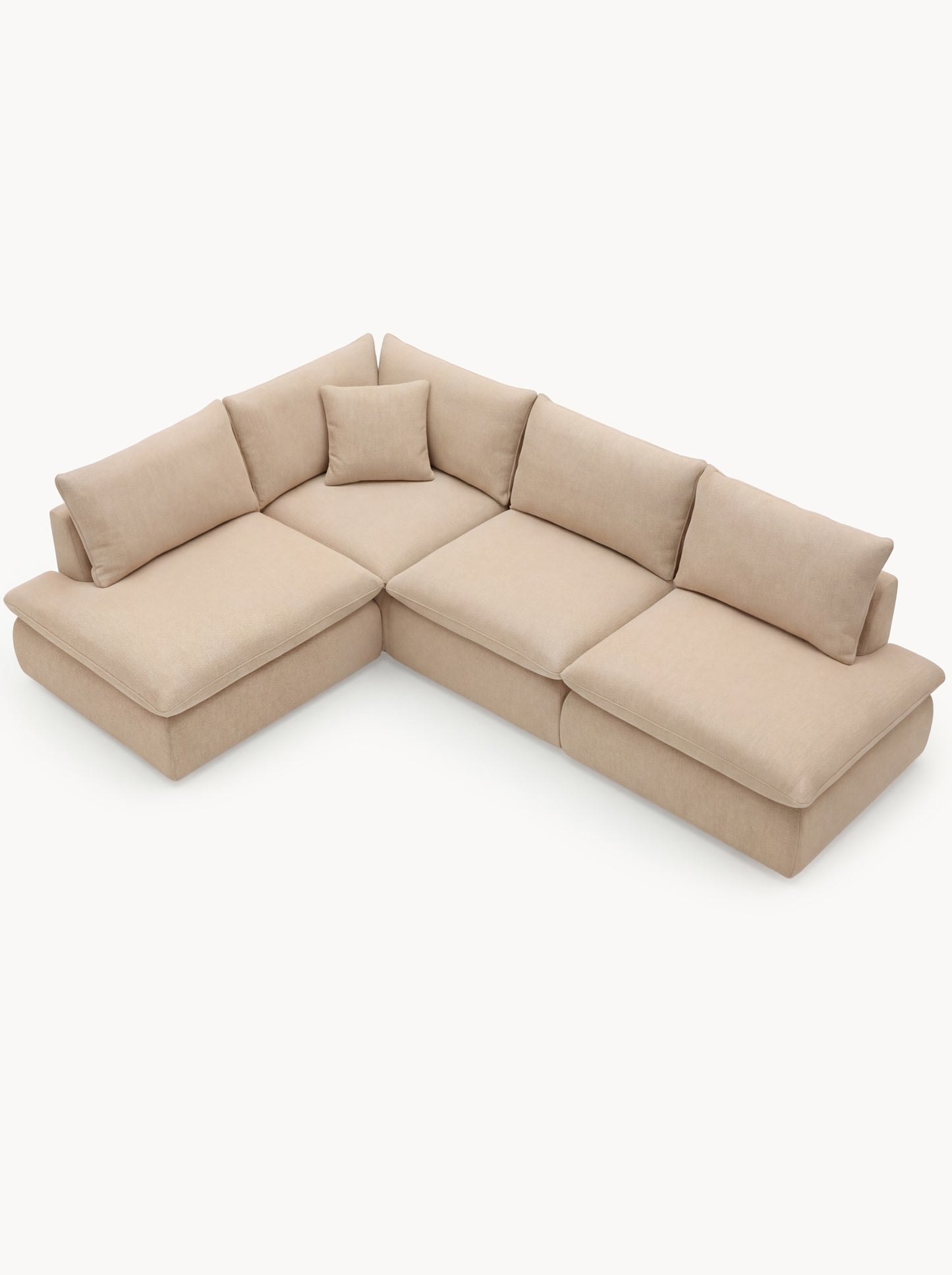Modular Sofa Kuroda 4-Seat Open Corner Lounge