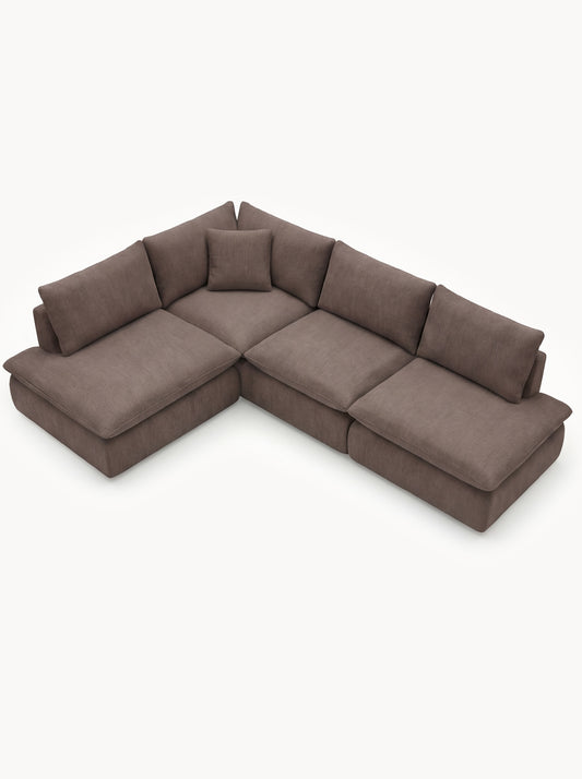 Modular Sofa Kuroda 4-Seat Open Corner Lounge