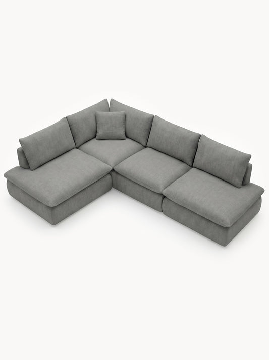 Modular Sofa Kuroda 4-Seat Open Corner Lounge
