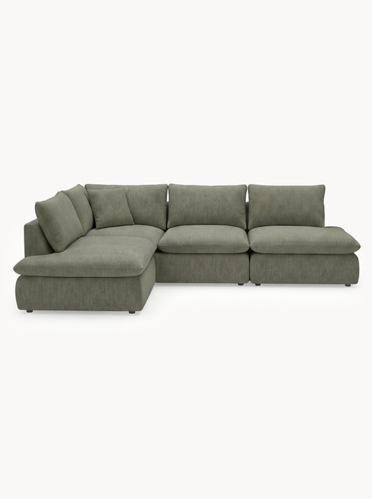 Modular Sofa Kuroda 4-Seat Open Corner Lounge