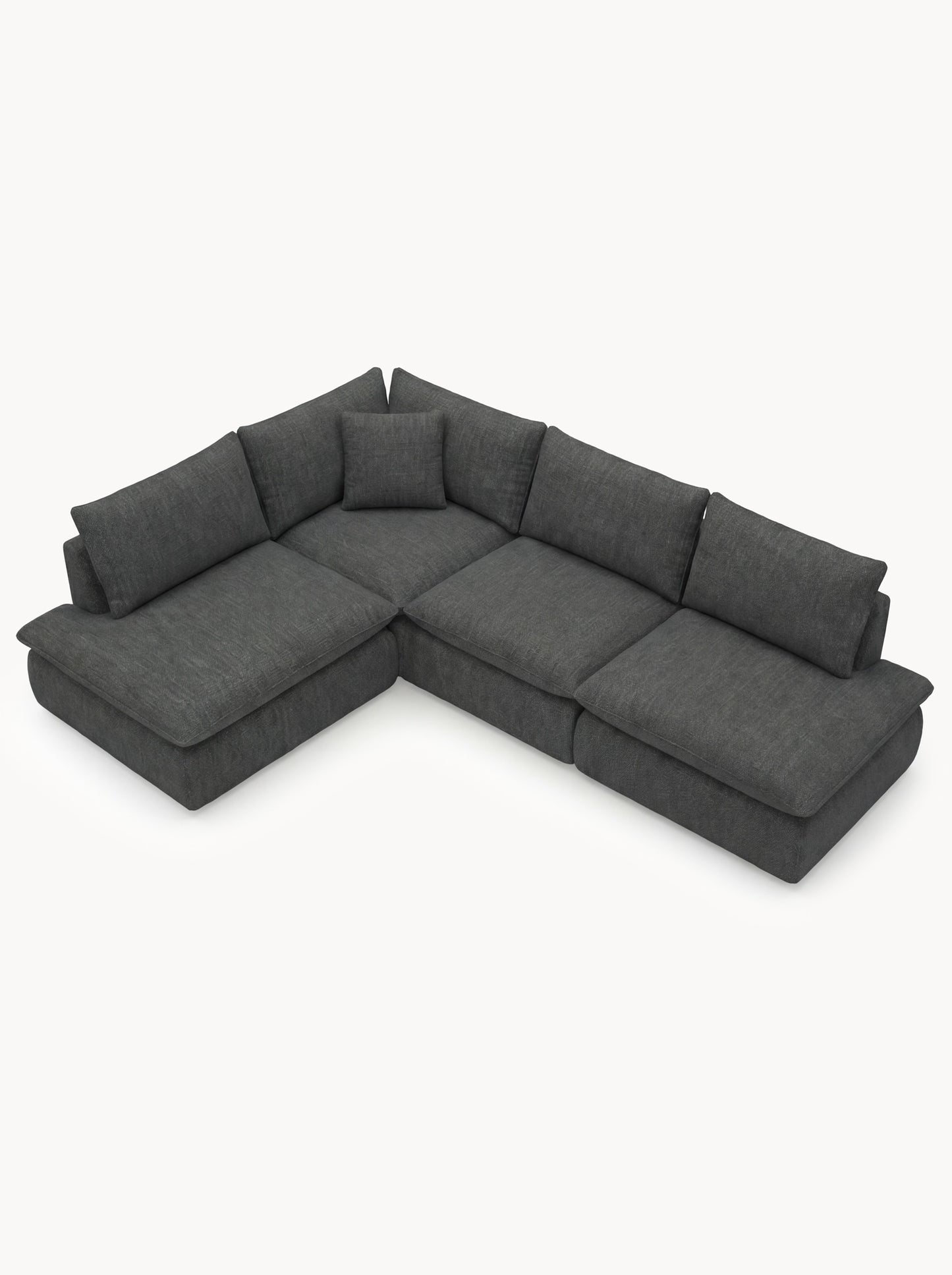 Modular Sofa Kuroda 4-Seat Open Corner Lounge