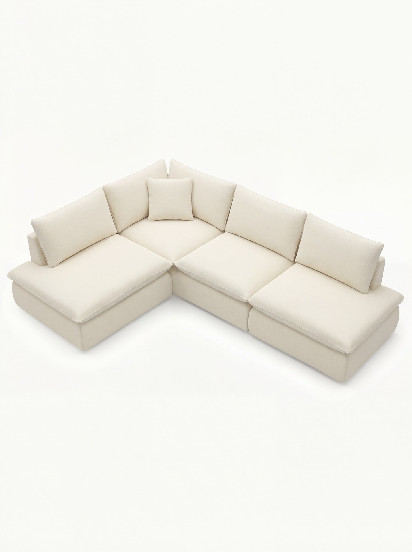 Modular Sofa Kuroda 4-Seat Open Corner Lounge