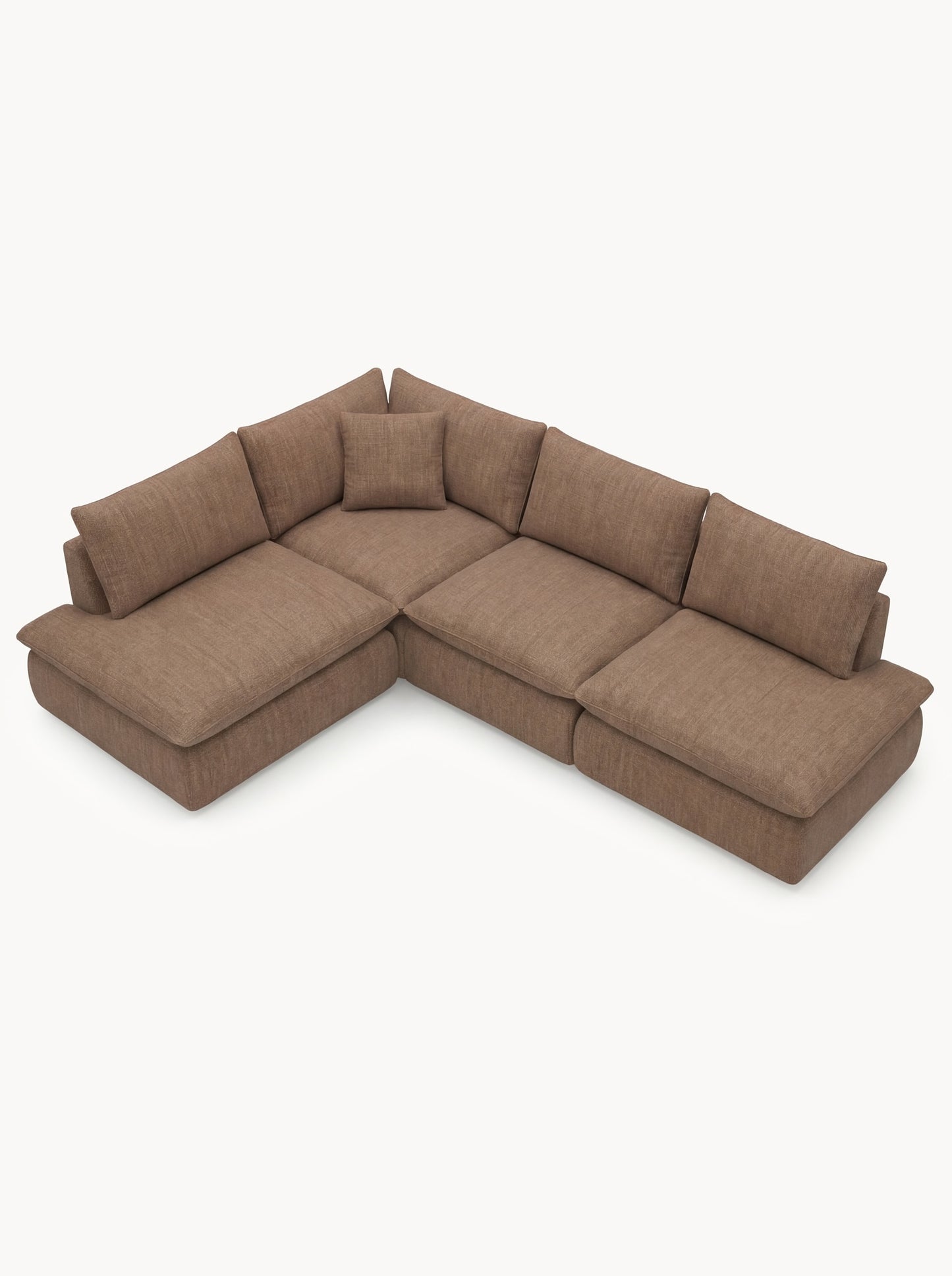 Modular Sofa Kuroda 4-Seat Open Corner Lounge