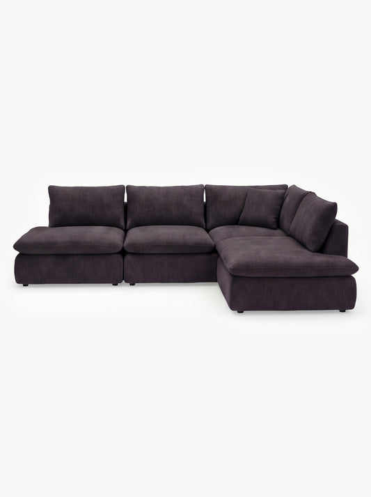 Modular Sofa Kuroda 4-Seat Open Corner Lounge