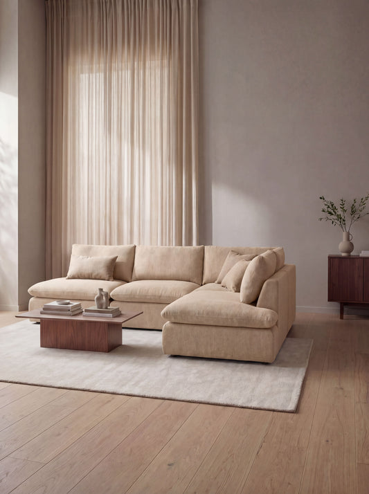 Modular Sofa Kuroda 4-Seat Open Corner Lounge