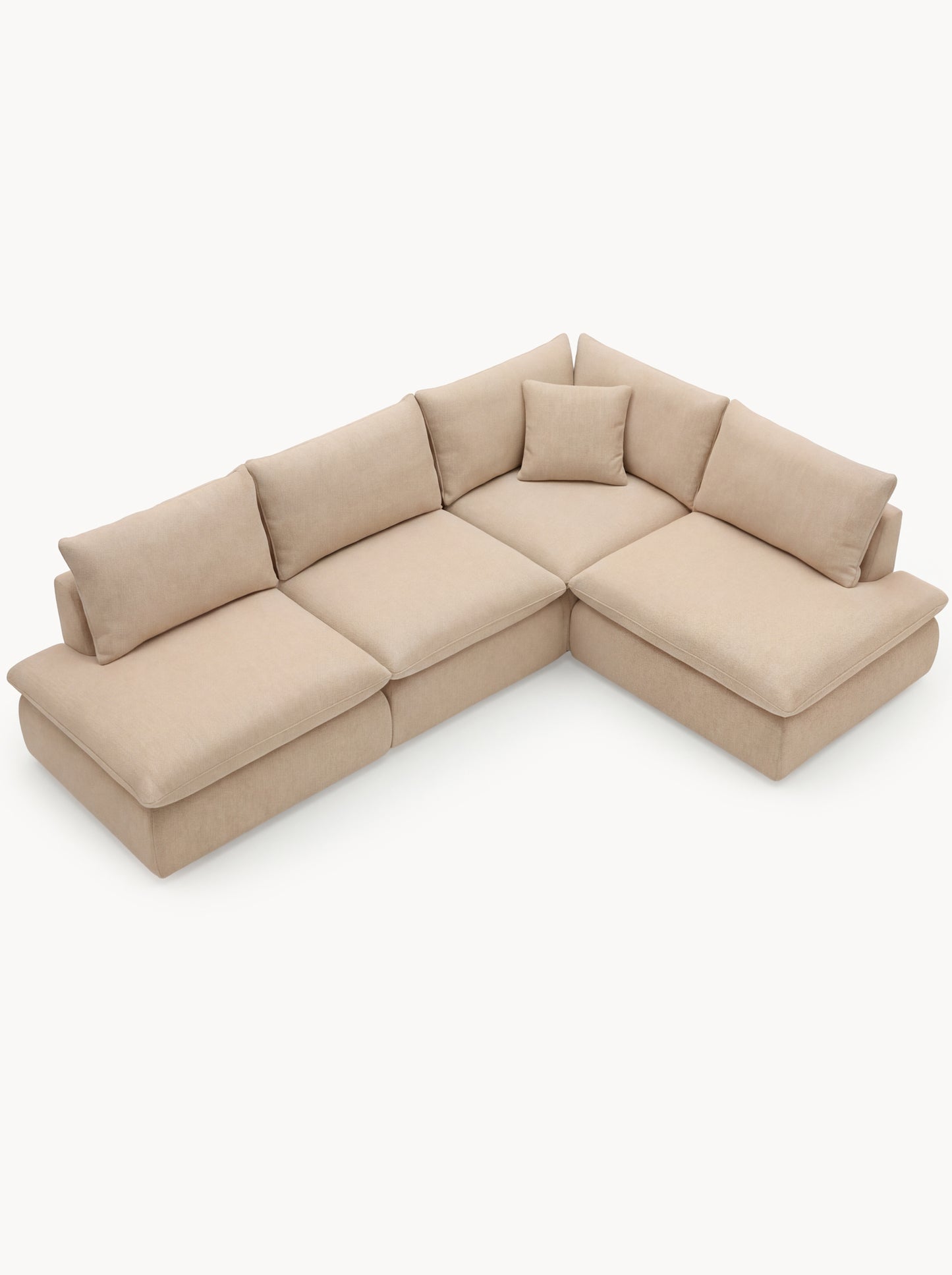 Modular Sofa Kuroda 4-Seat Open Corner Lounge